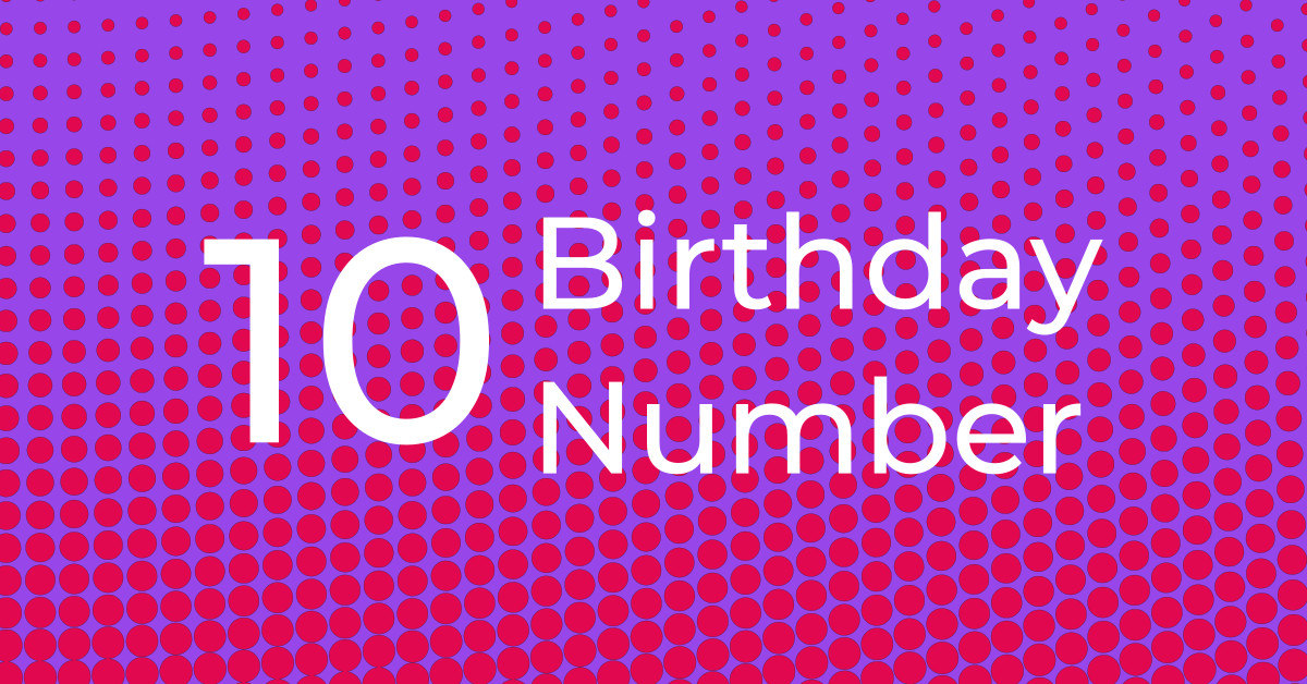 Birthday Number 10 – The Innovator