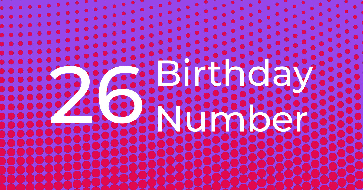 Birthday Number 26 – The Pillar