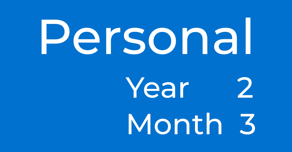 Personal Year 2 Personal Month 3