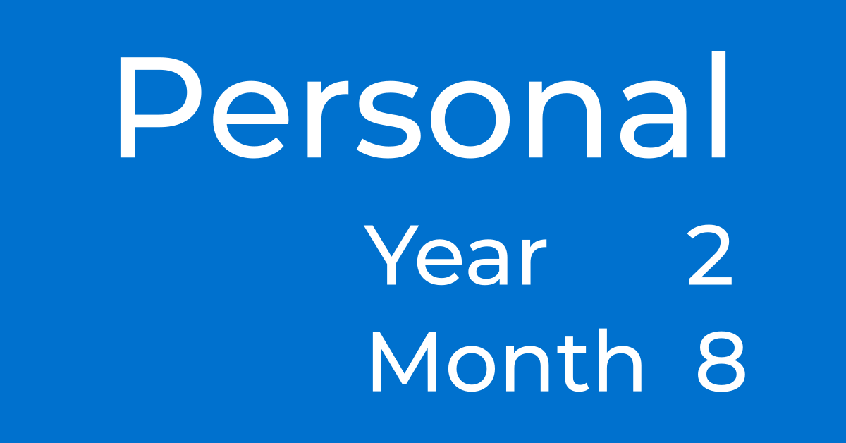 Personal Year 2 Personal Month 8