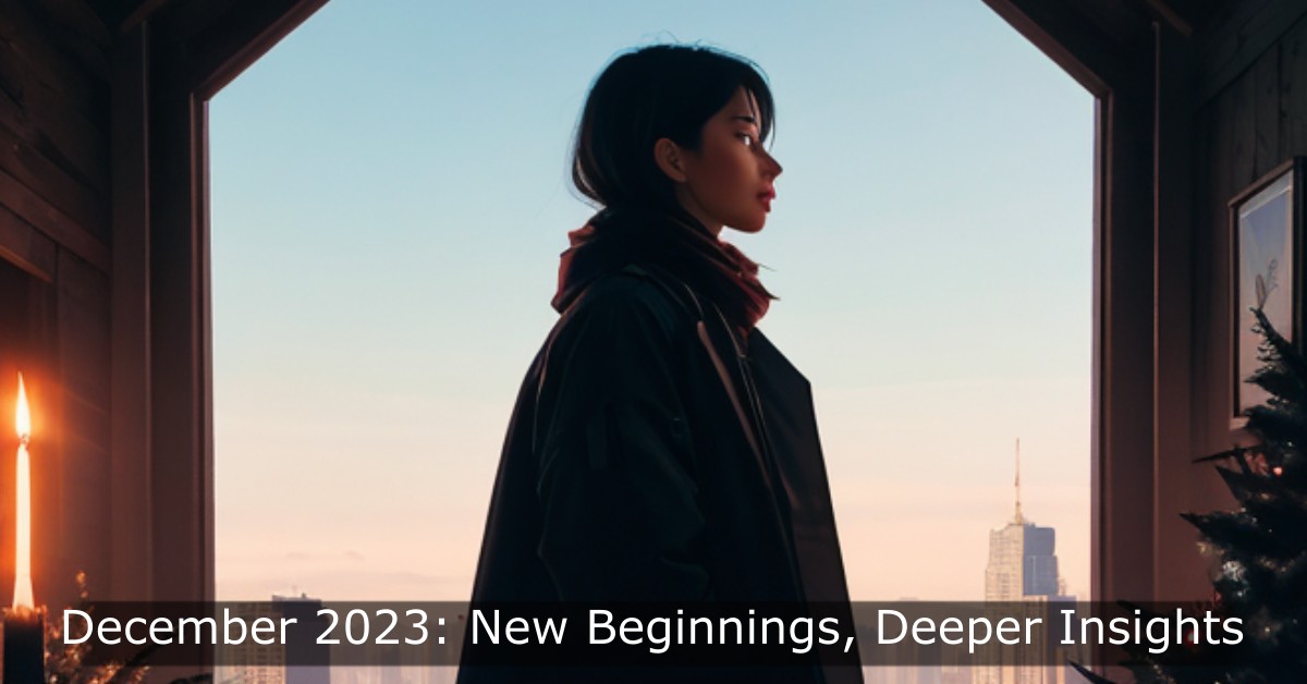 December 2023, New Beginnings, Deeper Insights